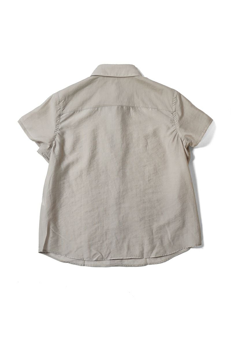 MY___(マイ) FRENCH SS SHIRT フレンチ半袖シャツ 251-61306