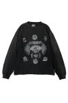 KAMIYA(カミヤ) "ADVERTISING ART" Distressed LS Tee 広告芸術 ディストレスト 長袖Tシャツ G14LT081