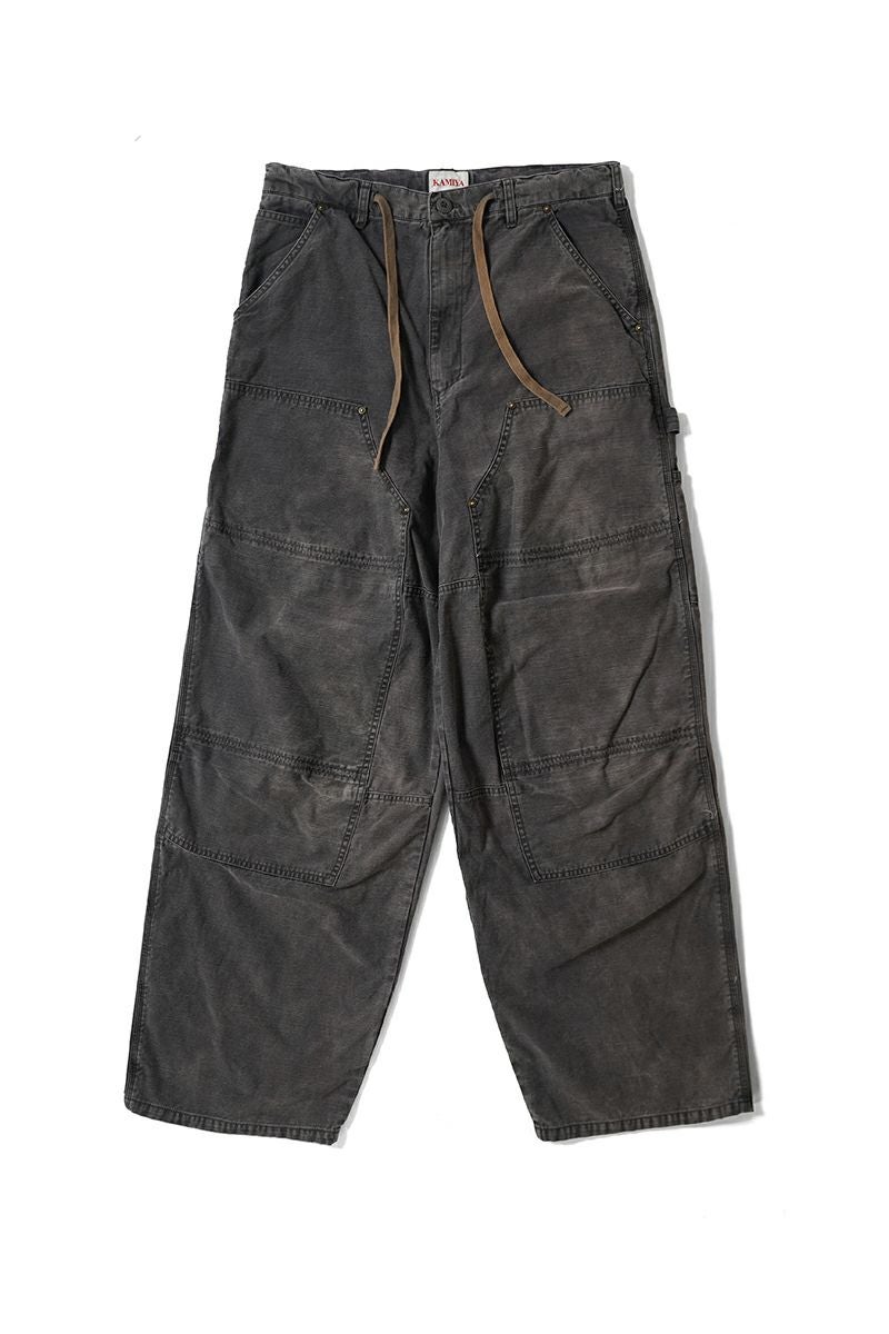KAMIYA(カミヤ) | KAMIYA(カミヤ)Stain Painter Pants サテン 