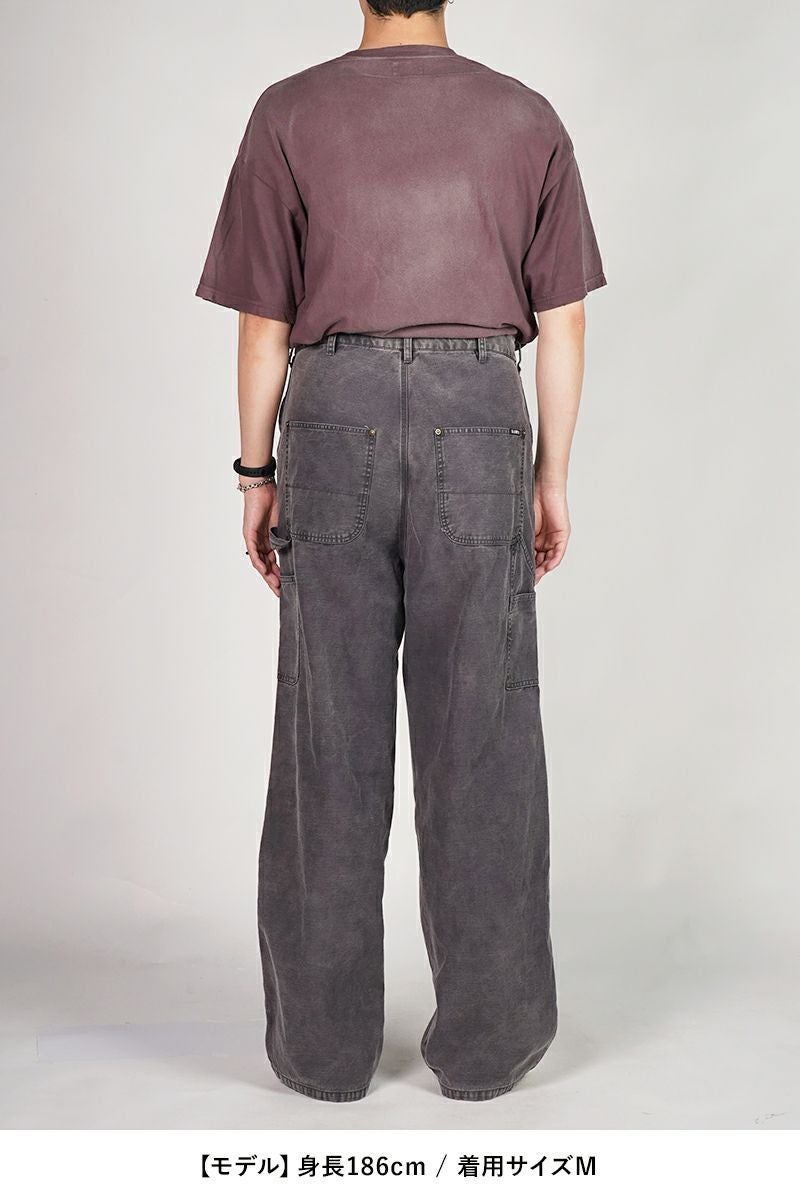 KAMIYA(カミヤ) | KAMIYA(カミヤ)Stain Painter Pants サテン