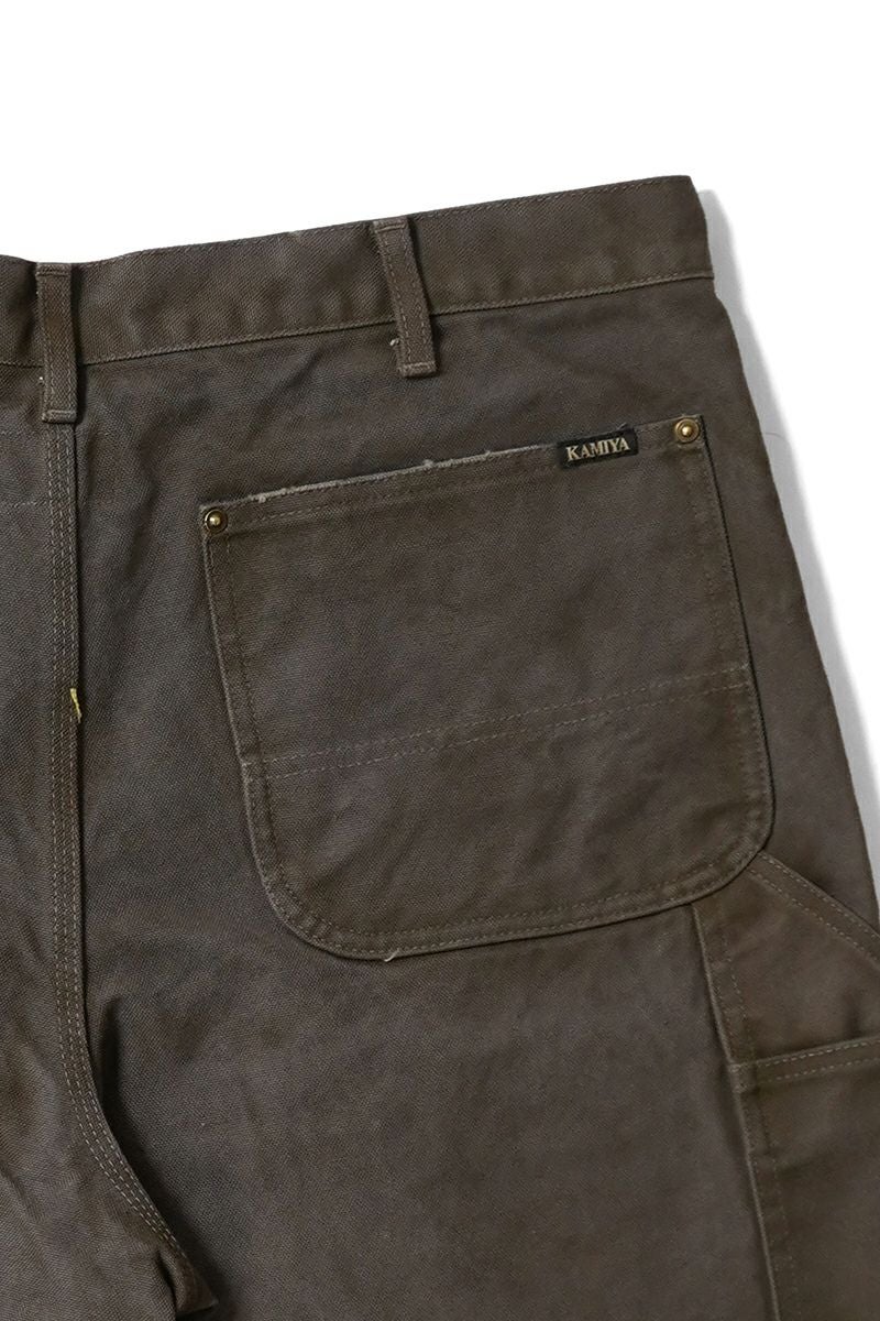 KAMIYA(カミヤ) BORO Duck Painter Wide Bermuda Pants ボロダックペインターワイドバミューダパンツ G14PT093