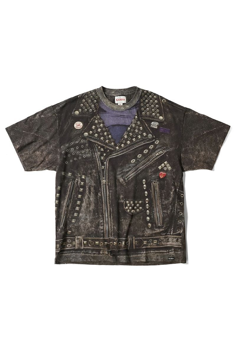 KAMIYA(カミヤ) | KAMIYA(カミヤ)Trompe I'oeil Print T-Shirt