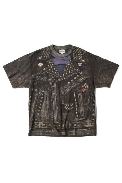 KAMIYA(カミヤ) Trompe I'oeil Print T-Shirt トロンプルイユ プリントTシャツ G14TS028