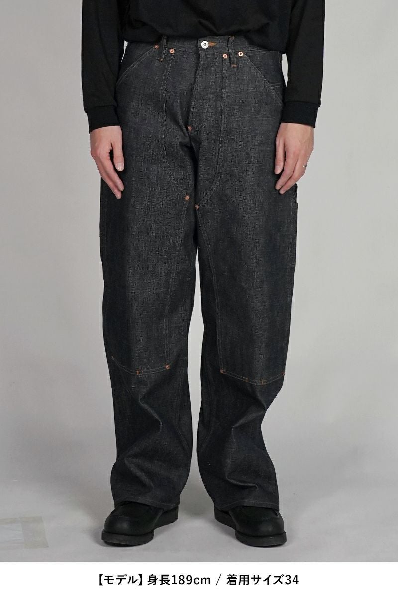 Classic Double Knee Denim Pants クラシックダブルニーデニムパンツ