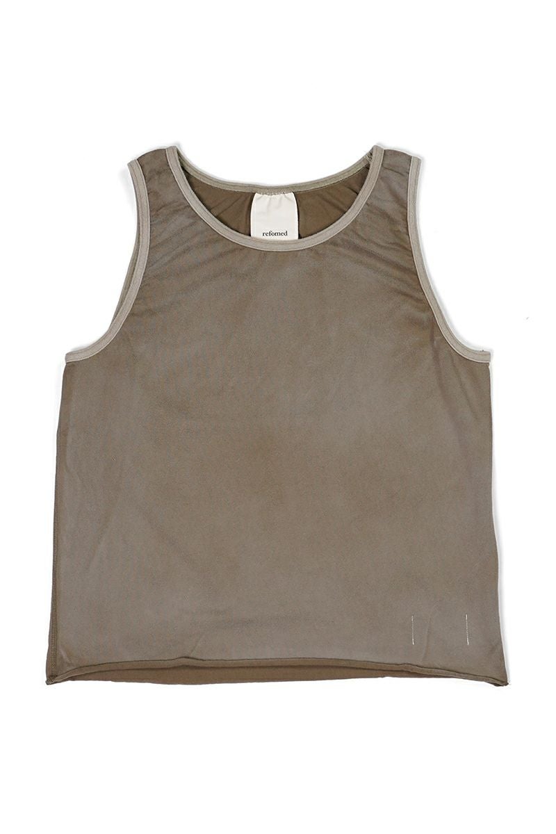 refomed(リフォメッド) 10 WASH TANK TOP 10ウォッシュタンクトップ RECU-038