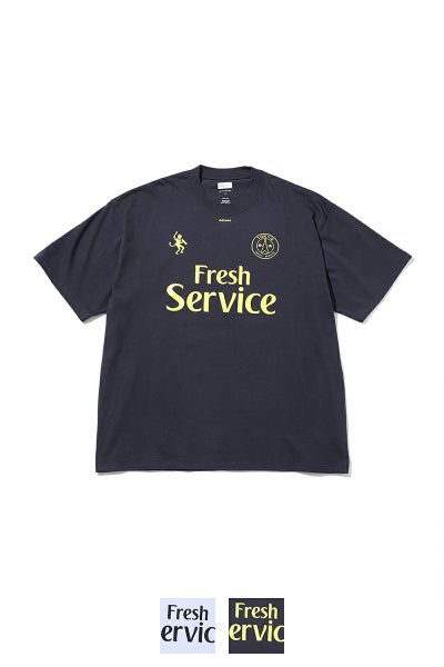 FreshService(フレッシュサービス) CORPORATE PRINTED S/S TEE "FOOTBALL" コーポレートプリントTシャツ フットボール FSC251-70185