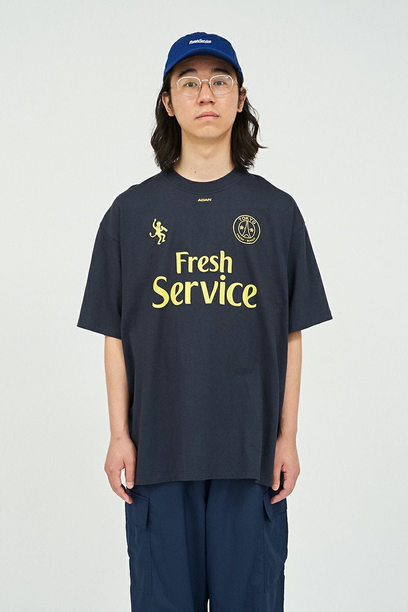 FreshService(フレッシュサービス) CORPORATE PRINTED S/S TEE "FOOTBALL" コーポレートプリントTシャツ フットボール FSC251-70185