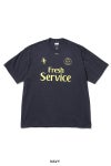 FreshService(フレッシュサービス) CORPORATE PRINTED S/S TEE "FOOTBALL" コーポレートプリントTシャツ フットボール FSC251-70185
