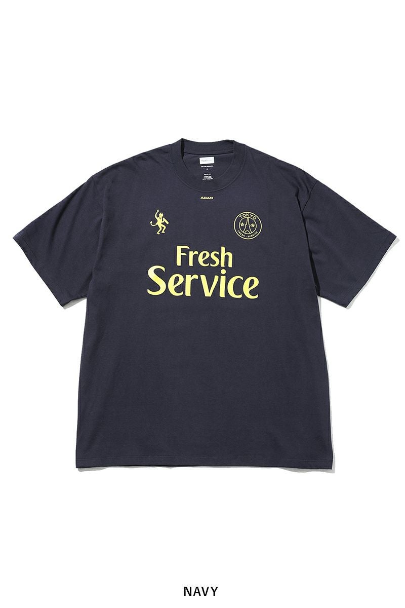 FreshService(フレッシュサービス) CORPORATE PRINTED S/S TEE "FOOTBALL" コーポレートプリントTシャツ フットボール FSC251-70185
