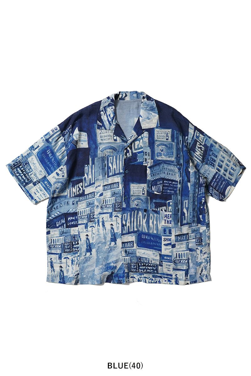 Porter Classic(ポータークラシック) ALOHA SHIRT TIMES SQUARE アロハシャツタイムズスクエア PC-024-3275