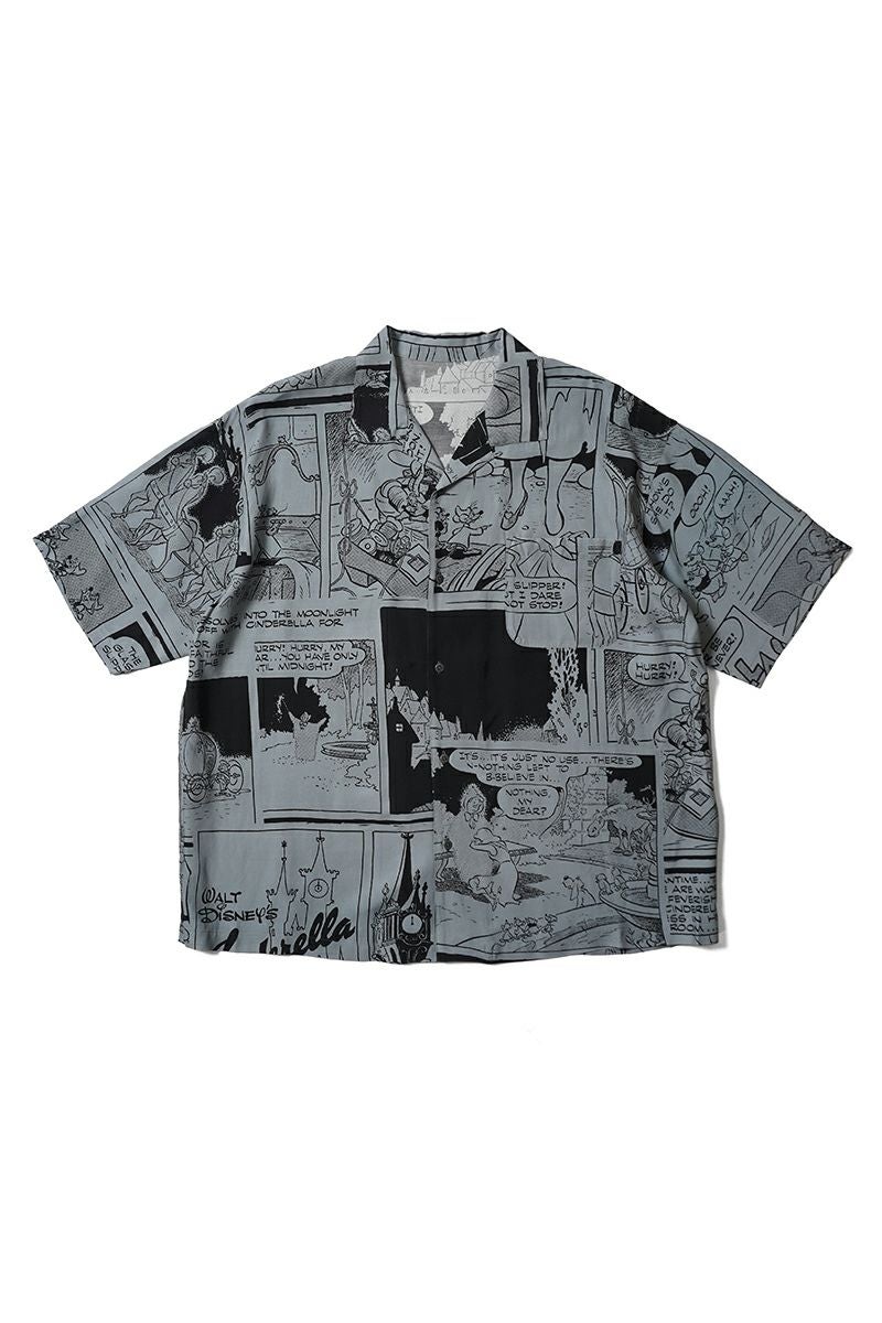 Porter Classic(ポータークラシック) DISNEY VC PC ALOHA COLLECTION ALOHA SHIRT CINDERELLA ディズニーポータークラシックアロハコレクション アロハシャツシンデレラ PC-024-3285
