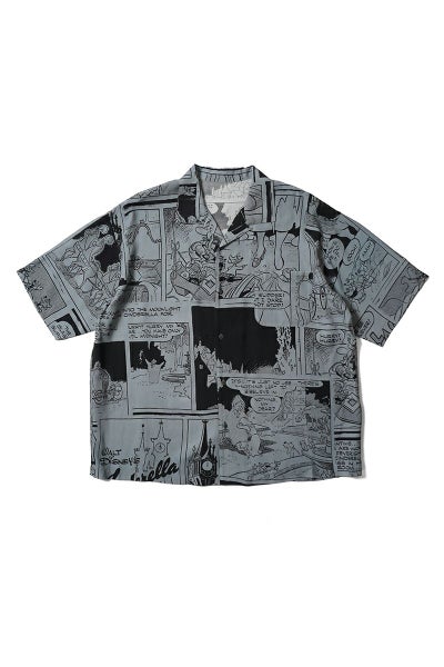 Porter Classic(ポータークラシック) DISNEY VC PC ALOHA COLLECTION ALOHA SHIRT CINDERELLA ディズニーポータークラシックアロハコレクション アロハシャツシンデレラ PC-024-3285