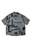 Porter Classic(ポータークラシック) DISNEY VC PC ALOHA COLLECTION ALOHA SHIRT CINDERELLA ディズニーポータークラシックアロハコレクション アロハシャツシンデレラ PC-024-3285