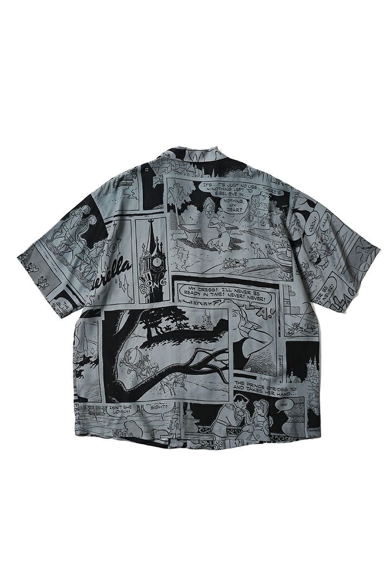 Porter Classic(ポータークラシック) DISNEY VC PC ALOHA COLLECTION ALOHA SHIRT CINDERELLA ディズニーポータークラシックアロハコレクション アロハシャツシンデレラ PC-024-3285