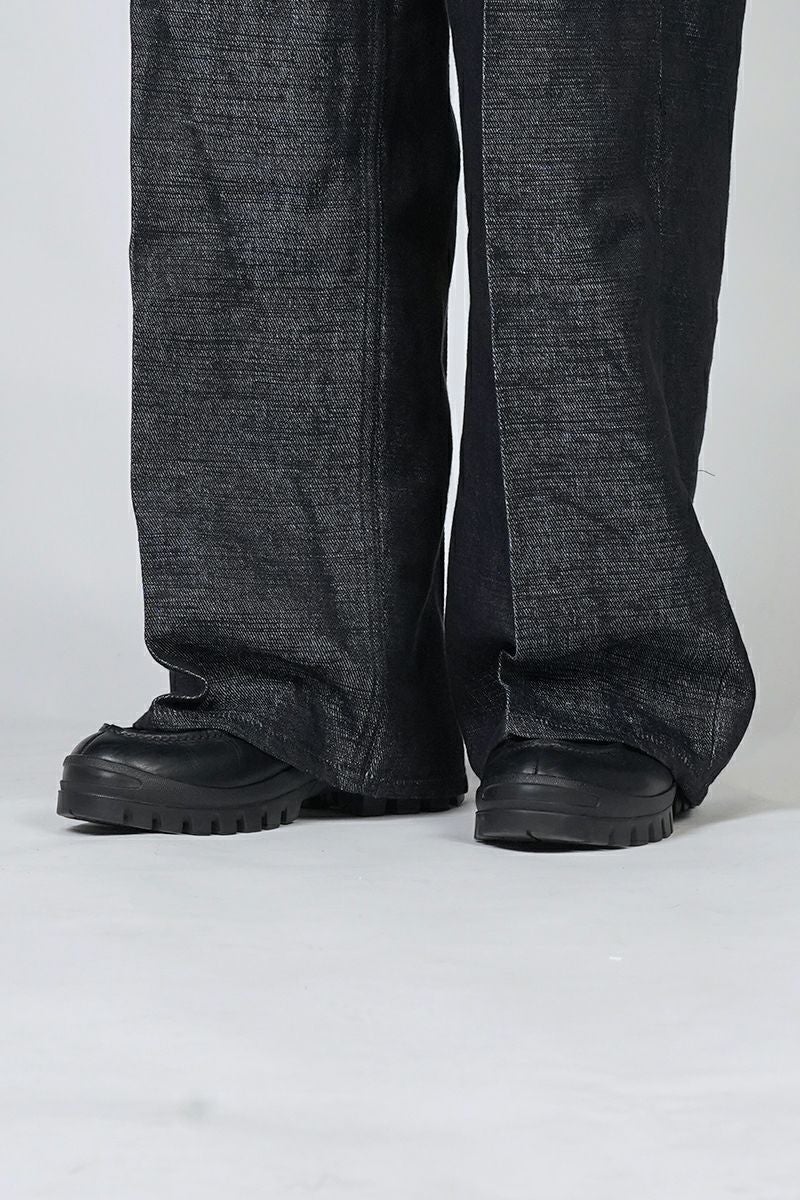 DAIRIKU(ダイリク) "Wide" Linen Denim Pants ワイドリネンデニムパンツ 25SS L-DNM-3