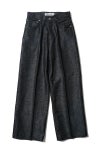 DAIRIKU(ダイリク) "Wide" Linen Denim Pants ワイドリネンデニムパンツ 25SS L-DNM-3