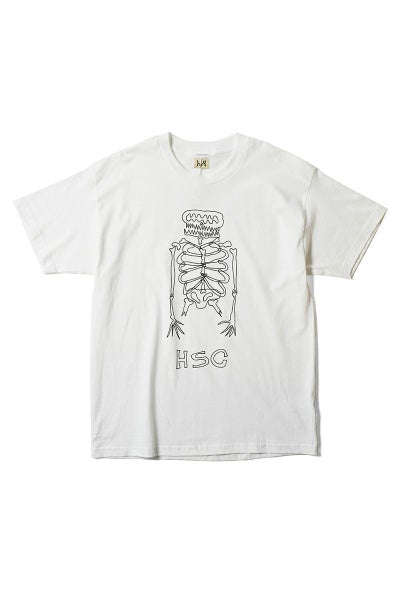  High Scream Center(ハイスクリームセンター) SKELETON TEE スケルトンTシャツ HSC25SS-CT14