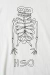  High Scream Center(ハイスクリームセンター) SKELETON TEE スケルトンTシャツ HSC25SS-CT14