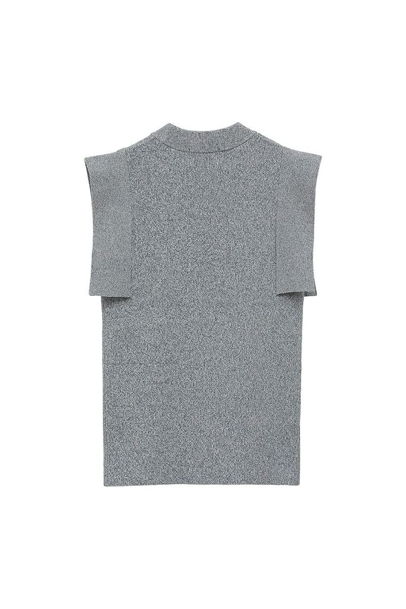 CLANE(クラネ) SQUARE SLEEVE KNIT TOPS スクエアスリーブニットトップス 18106-2252