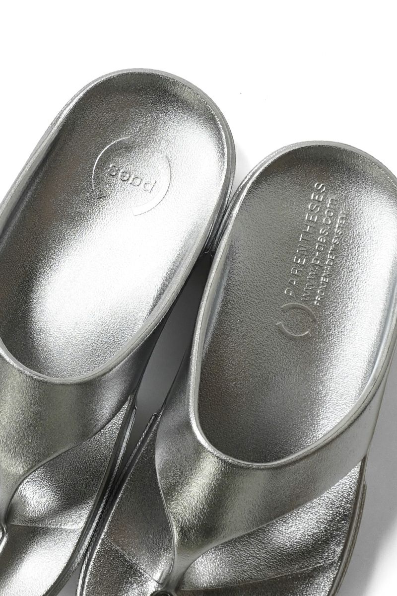 PAES(ペイズ) FLIP-FLOP リカバリーサンダル PAES-01 SILVER