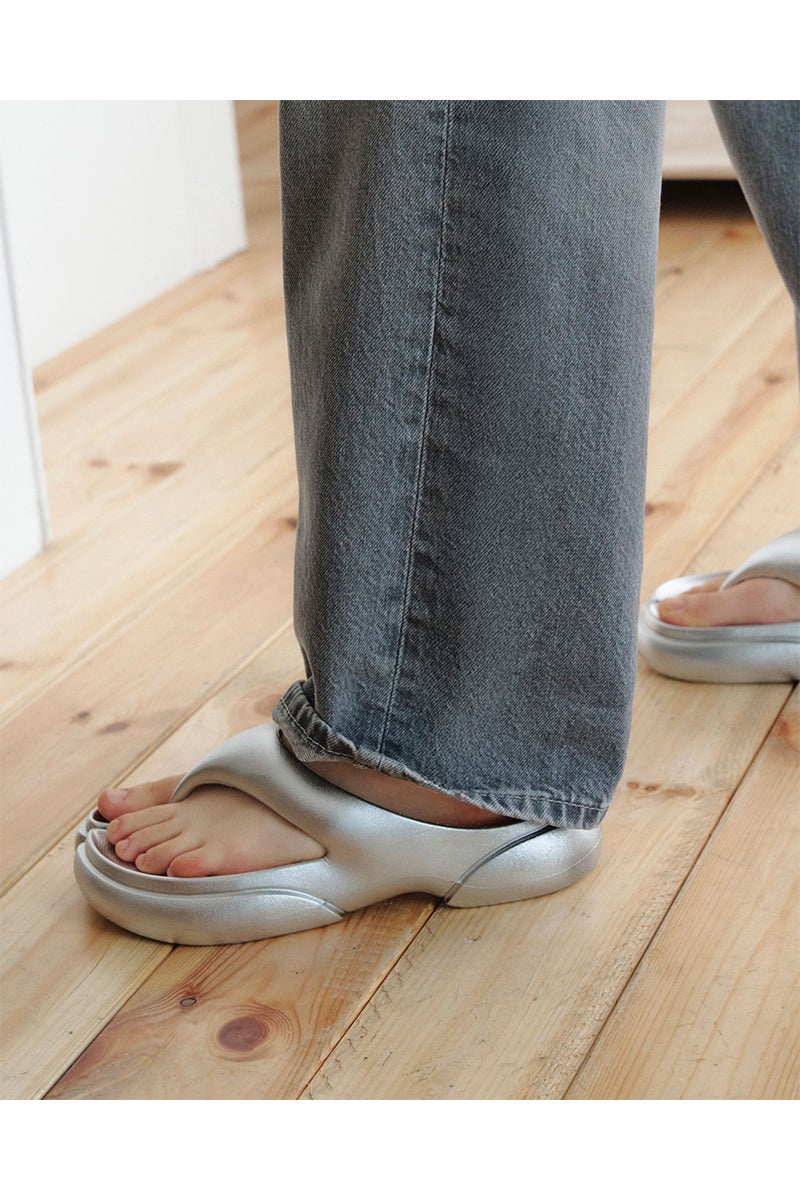 PAES(ペイズ) Flipflop 02 リカバリーサンダル PAES-04 SILVER
