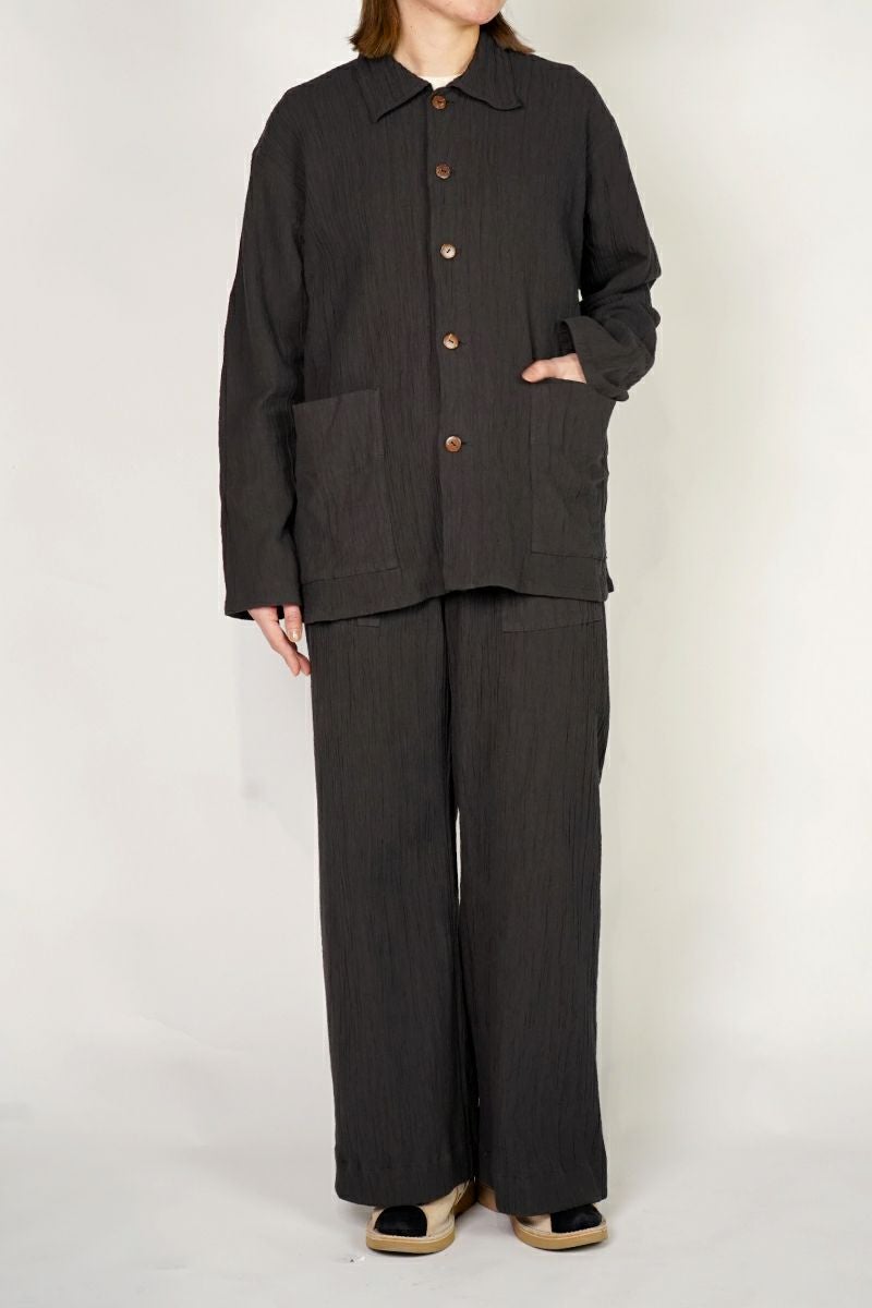 kengo(ケンゴ) cotton banana yoryu 2 pockets jacket コットンバナナ楊柳2ポケットジェケット K25SS-JK1