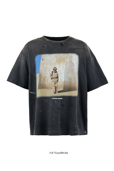 SAINT Mxxxxxx(セントマイケル) SM-HR8-0000-C63 / SW_SS TEE / ANAKIN / BLACK スターウォーズ アナキン 半袖Tシャツ