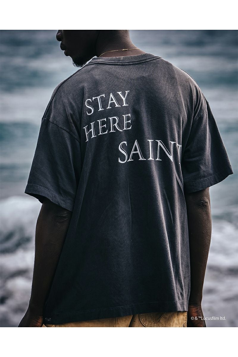 SAINT Mxxxxxx(セントマイケル) SM-HR8-0000-C63 / SW_SS TEE / ANAKIN / BLACK スターウォーズ アナキン 半袖Tシャツ
