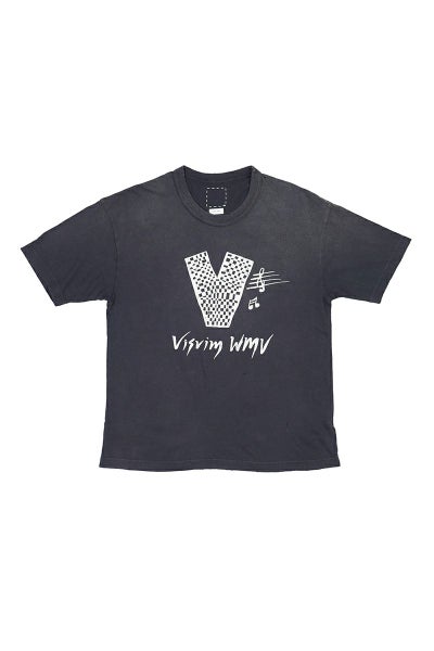 visvim(ビズビム) JUMBO TEE S/S V CRASH ジャンボ半袖Tシャツ Vクラッシュ 0125105010014