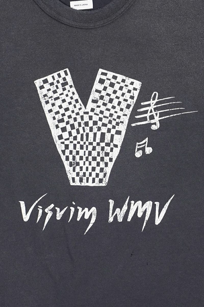 visvim(ビズビム) JUMBO TEE S/S V CRASH ジャンボ半袖Tシャツ Vクラッシュ 0125105010014