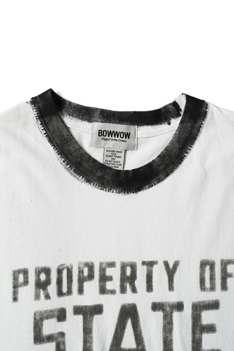 BOWWOW(バウワウ) US PRISONER TRIM TEE USプリスナートリムTシャツ BW251-UPTT