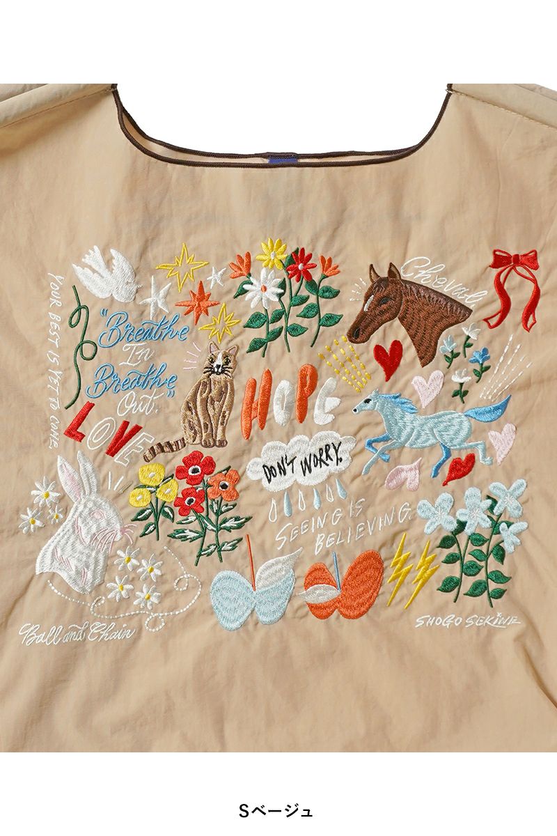 Ball & Chain(ボールアンドチェーン) sekine garden (M) セキネガーデンM S.HOPE(M) セキネホープ ショッピングバック トートバッグ 323003