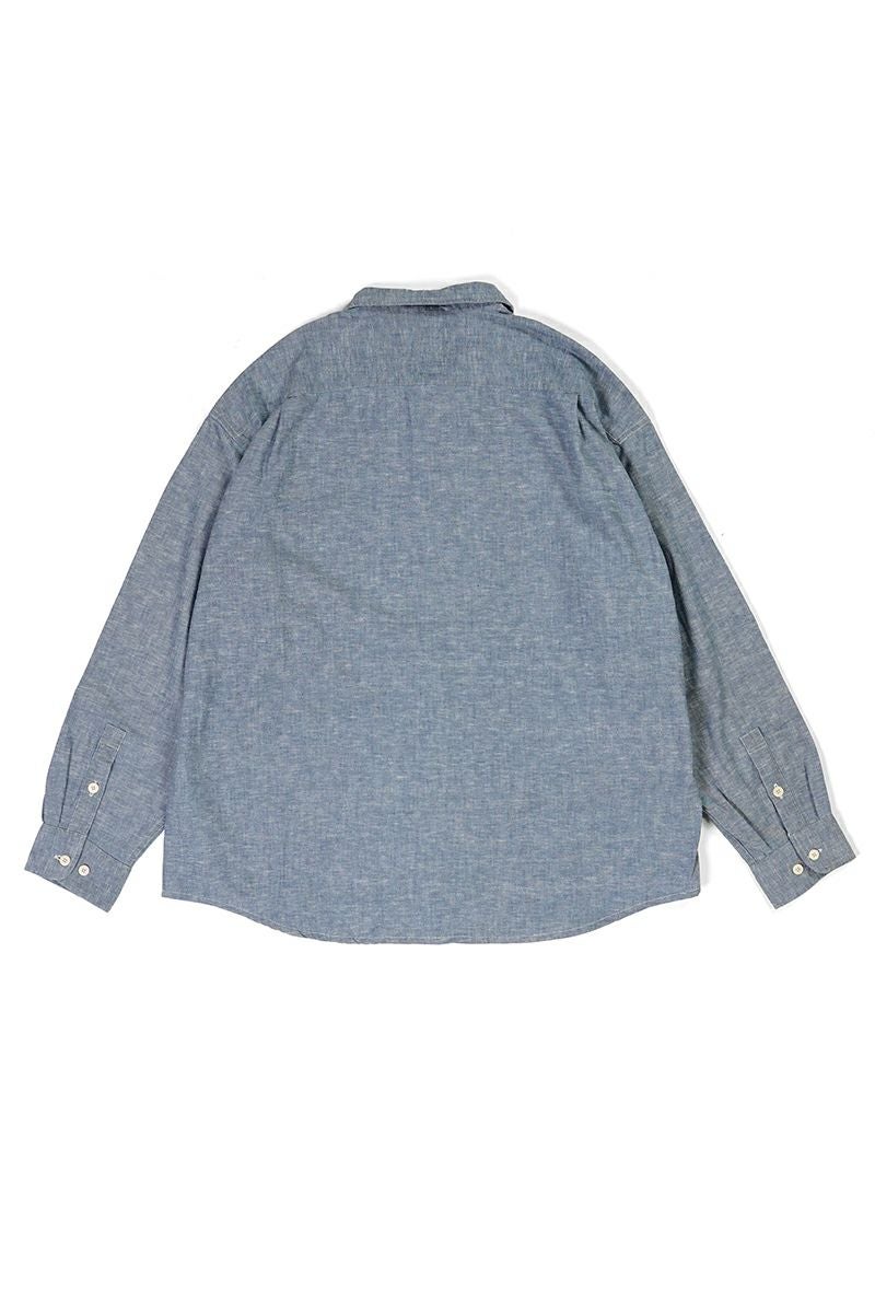 visvim(ビズビム)LUMBER CHAMBRAY L/S ランバーシャンブレー長袖シャツ 0125105011024