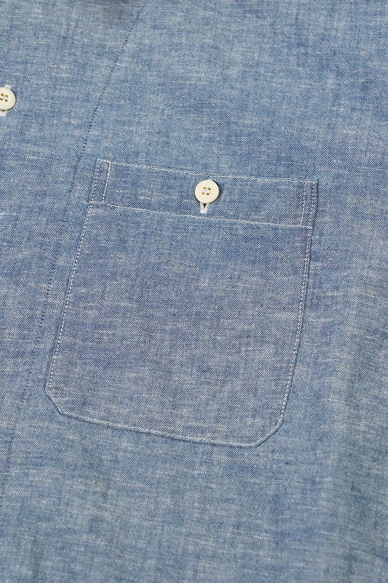 visvim(ビズビム)LUMBER CHAMBRAY L/S ランバーシャンブレー長袖シャツ 0125105011024