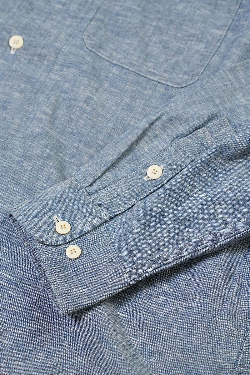 visvim(ビズビム)LUMBER CHAMBRAY L/S ランバーシャンブレー長袖シャツ 0125105011024