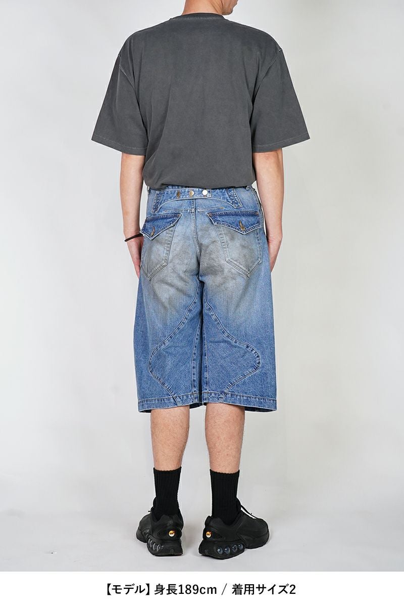NVRFRGT(ネバーフォーゲット)3D TWISTED JORTS 3Dツイステッドジョーツ NF251P10A
