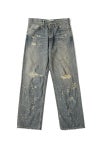 DAIRIKU(ダイリク) "Damage" Straight Denim Pants ダメージストレートデニムパンツ 25SS RG-DNM6