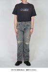 DAIRIKU(ダイリク) "Damage" Straight Denim Pants ダメージストレートデニムパンツ 25SS RG-DNM6
