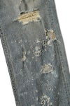 DAIRIKU(ダイリク) "Damage" Straight Denim Pants ダメージストレートデニムパンツ 25SS RG-DNM6