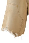 SAINT Mxxxxxx(セントマイケル) SM-HR8-0000-072 / DOUBLE KNEE SHORTS / BEIGE ダブルニーショーツベージュ