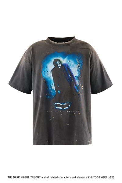 SAINT Mxxxxxx(セントマイケル) SM-HR8-0000-C54 / BTM_SS TEE / DARKNIGHT / BLACK バットマンダークナイト半袖Tシャツ