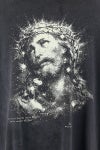 SAINT Mxxxxxx(セントマイケル) SM-HR8-0000-016 / SS TEE / JESUS / BLACK ジーザス半袖Tシャツ