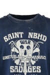 SAINT Mxxxxxx(セントマイケル) SM-HR8-0000-C71 / NH_SS TEE / STHD.SAINTNBHD / NVY NEIGHBORHOOD ネイバーフッド半袖Tシャツ ネイビー
