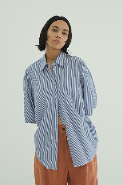 CLANE(クラネ) HALF SLEEVE HUGE SHIRTS ハーフスリーブヒュージシャツ 18122-4202