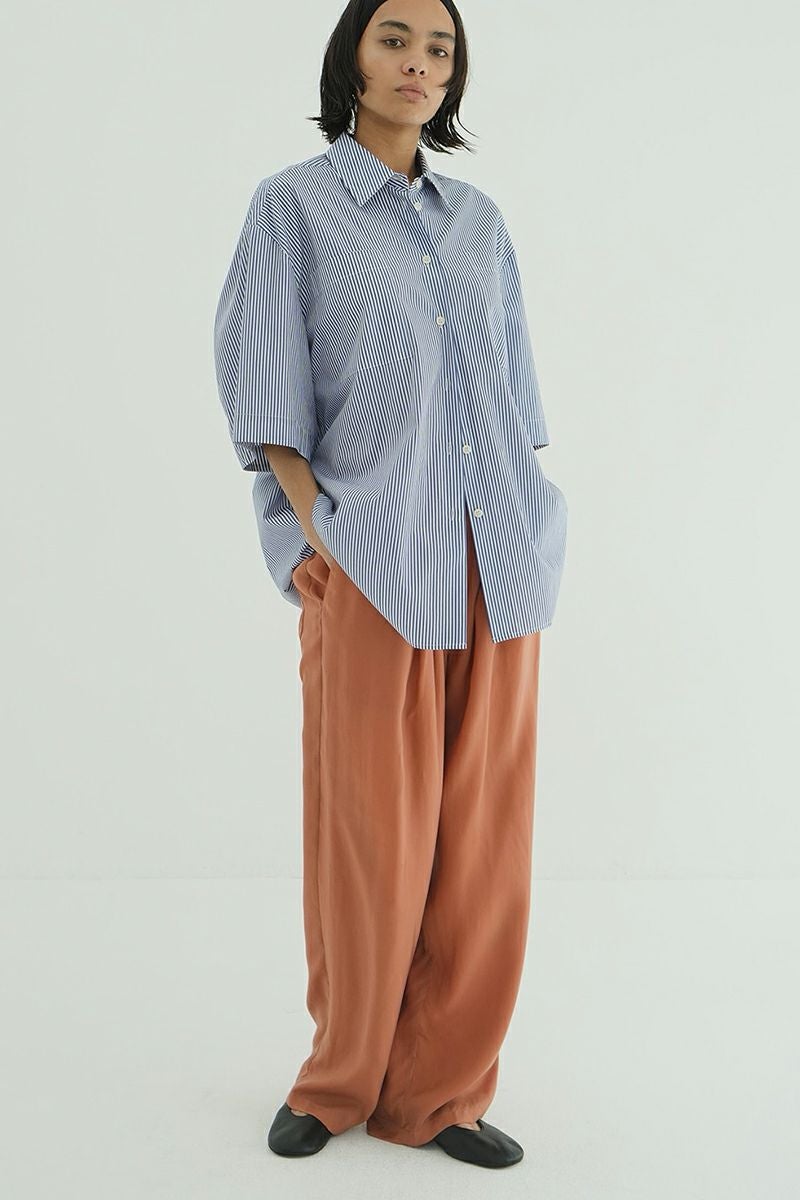 CLANE(クラネ) HALF SLEEVE HUGE SHIRTS ハーフスリーブヒュージシャツ 18122-4202