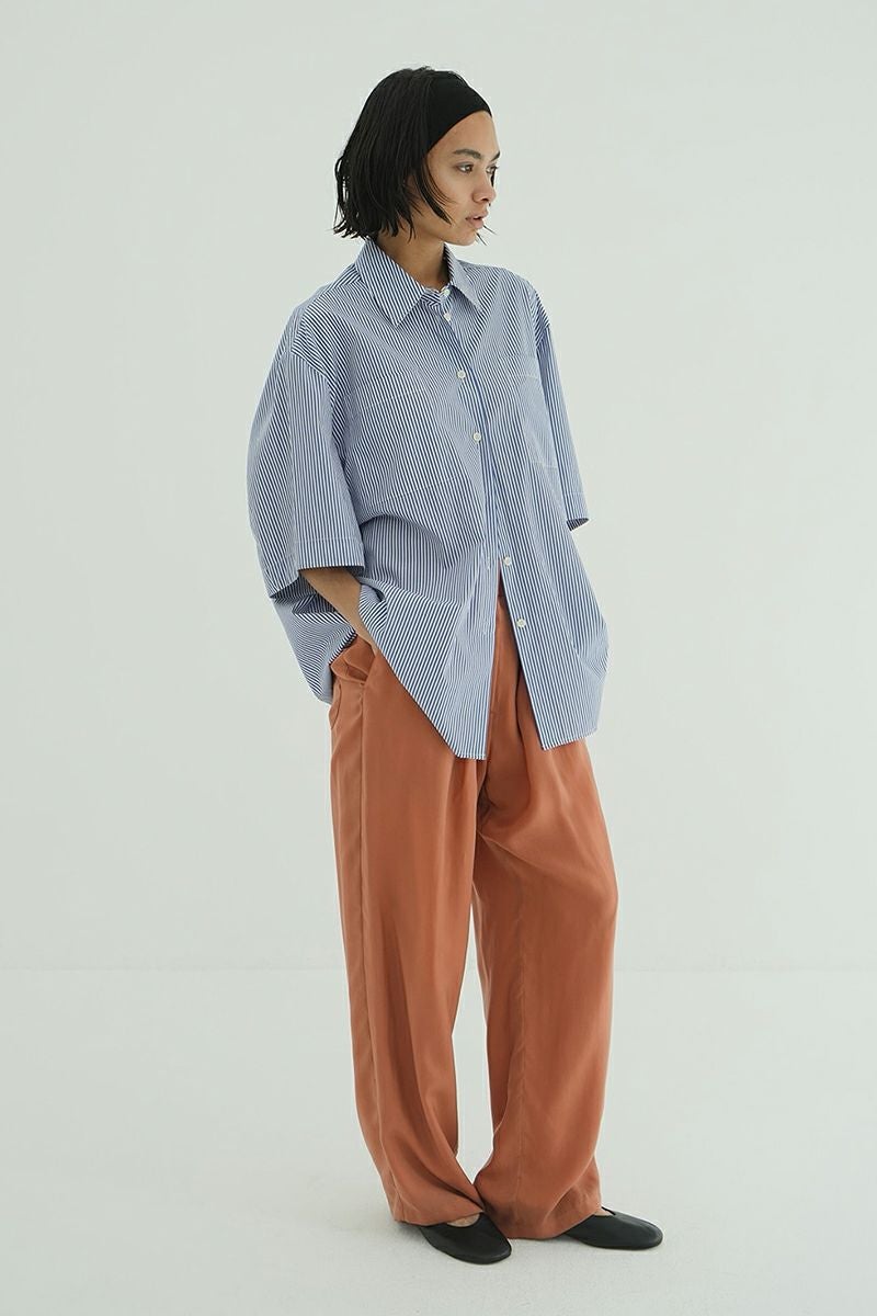 CLANE(クラネ) HALF SLEEVE HUGE SHIRTS ハーフスリーブヒュージシャツ 18122-4202