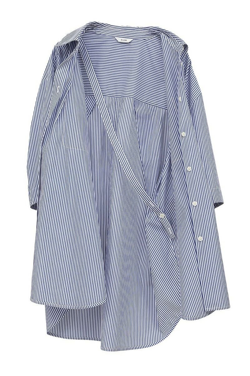 CLANE(クラネ) HALF SLEEVE HUGE SHIRTS ハーフスリーブヒュージシャツ 18122-4202