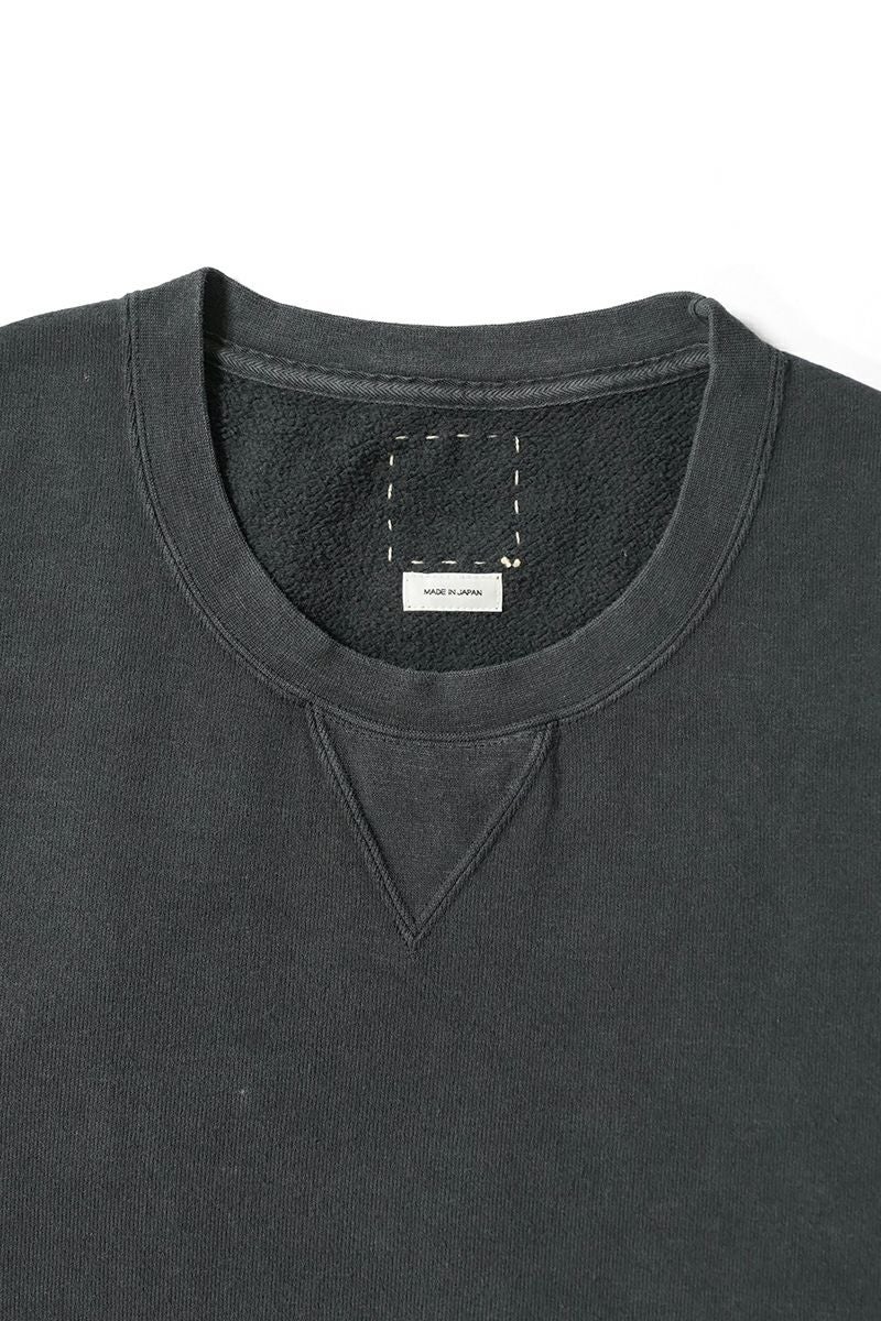 visvim(ビズビム) MONDO SWEAT SL DMGD ダメージガーメントダイ 0125105010020