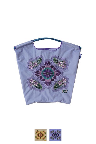 Ball & Chain(ボールアンドチェーン) Hawaiian quilts hibiscus(M) Hawaiian quilts torch ginger(M) ハワイアンキルト ハイビスカス トーチジンジャーM ショッピングバック トートバッグ 364001