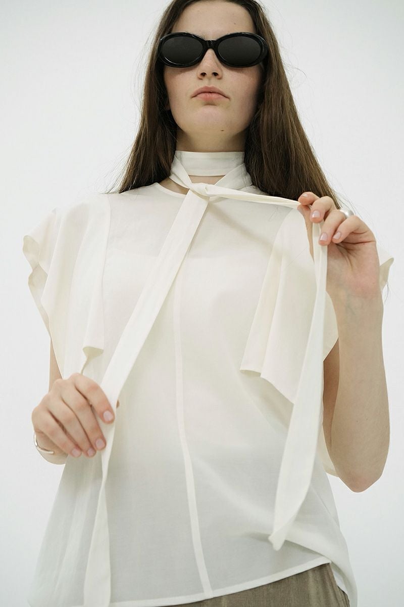  CLANE(クラネ) > SQUARE SLEEVE BLOUSE スクエアスリーブブラウス 18122-4182